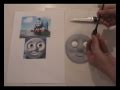 thomas the tank engine train 3D birthday cake